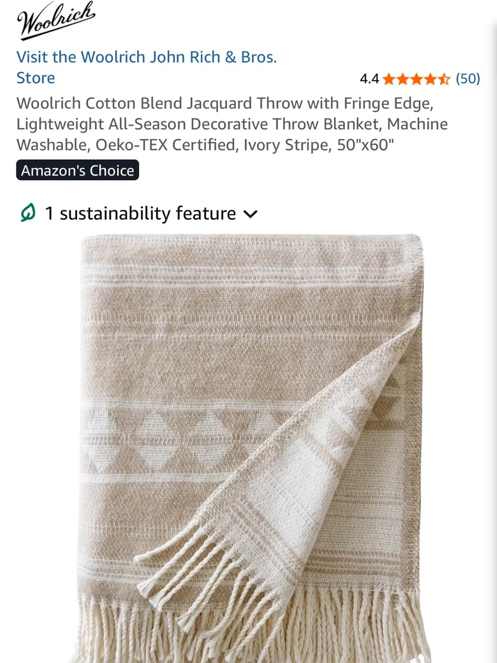 Woolrich blanket